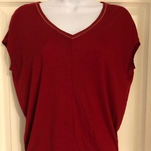 White House Black Market V-Neck Top